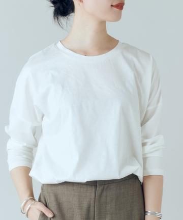 シルケットカットソー