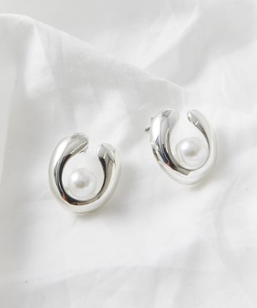 ニュアンスパールピアス