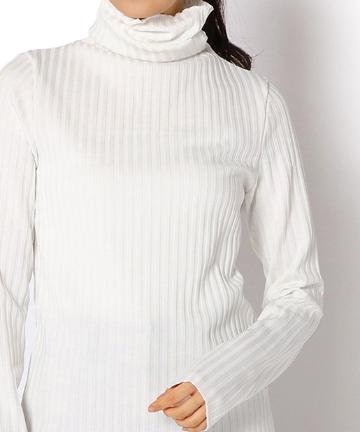 【MYKKE HOFMANN】リブタートルニット