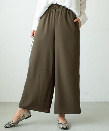 【手洗い可】ドロストイージーパンツ