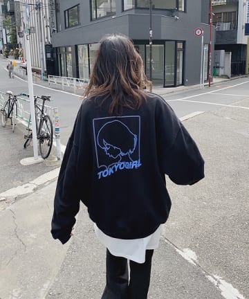 《WEB限定》東京ガール ラインロゴクルー