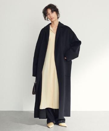 カシミヤオーバーロングコート
