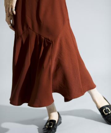 Chez toi(シェトワ) 【新定番・シルエットで魅せる】ウエストすっきりマーメイドスカート