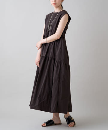 【COEL×金子綾】 2wayギャザーワンピース