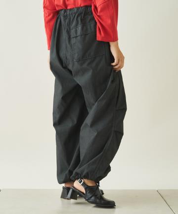 オーバーダイミリタリースノーカモパンツ
