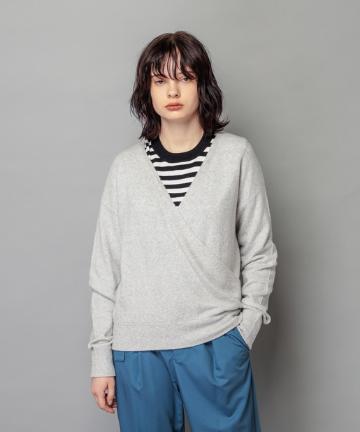 カシュクールニット