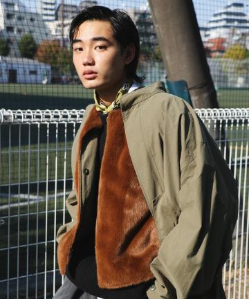 【UNISEX】MULTI-FUNCTION FIELDCOAT&FURVEST