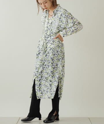 【GHOSPELL】StaticWrapOverMidiDress