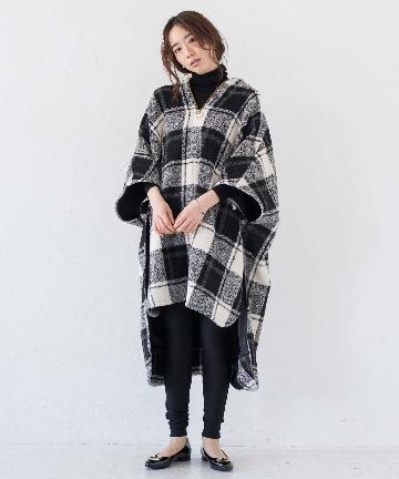 シャギーポンチョ