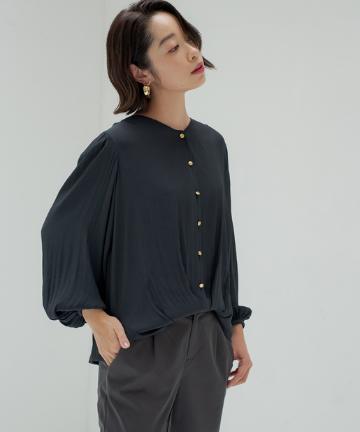 2wayギャザーブラウス