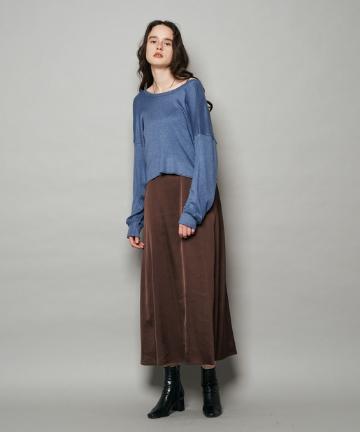 バックオープンニットソーキャミワンピース/セットアイテム