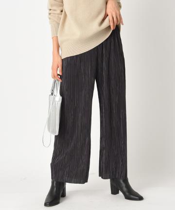 プリーツイージーパンツ