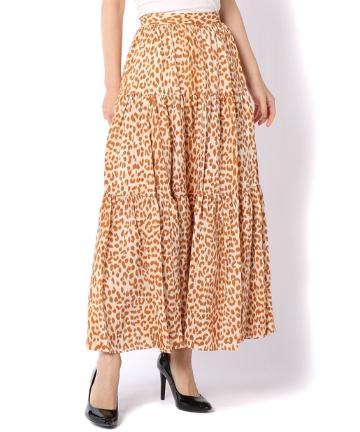 【ULLA JOHNSON】レオパードスカート