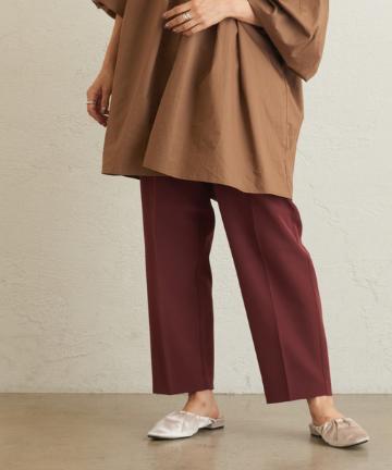 natural couture(ナチュラルクチュール) 【WEB限定】美シルエットテーパードパンツ　XSサイズ