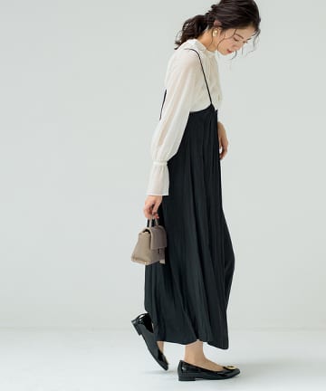 割繊ギャザーパンツ