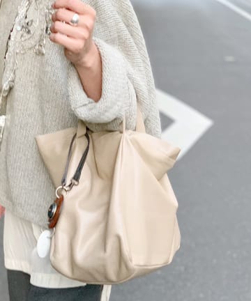 2WAYレザートート