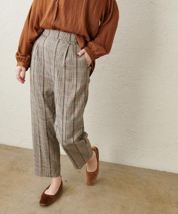 natural couture(ナチュラルクチュール) 美シルエットテーパードパンツLサイズ