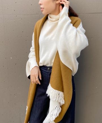 【WEB限定】ストールポンチョ