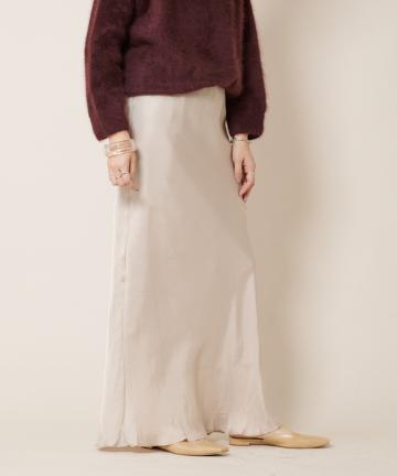 キュプラマーメイドマキシスカート