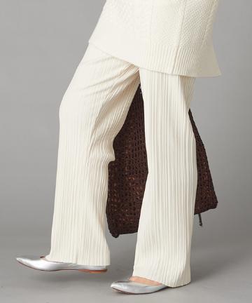 ランダムプリーツパンツ