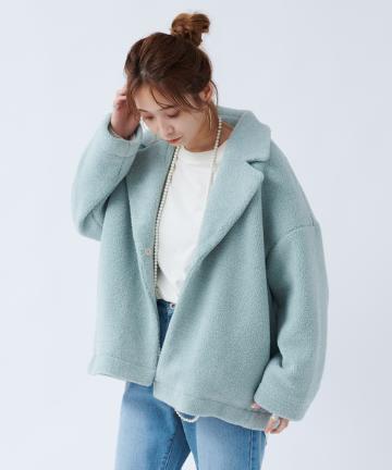 【WEB限定】オーバーサイズショートコート
