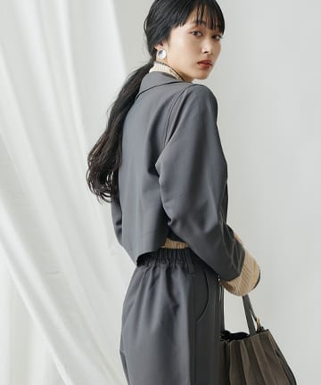 【WEB限定】ストレッチツイルジャケット&パンツ/セットアップ
