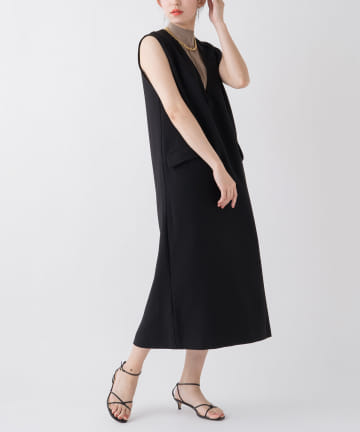 【WEB限定】深Vジャンパースカート