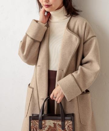 natural couture(ナチュラルクチュール) もちもちベーシックリブタートル