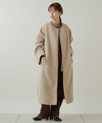 ＊ボアベストセットパイピングコート
