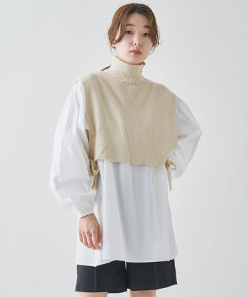 【SET ITEM】ブラウス×ニットベストSET