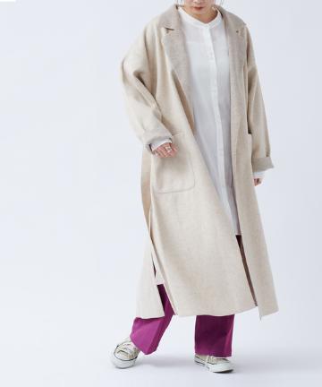 【品番間違い】【WEB限定】ミックスシャギーサイドスリットコーディガン