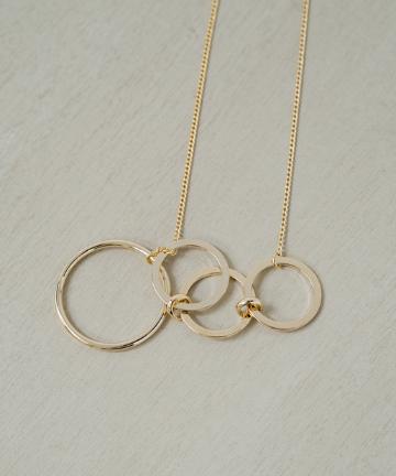 マルチサークルネックレス