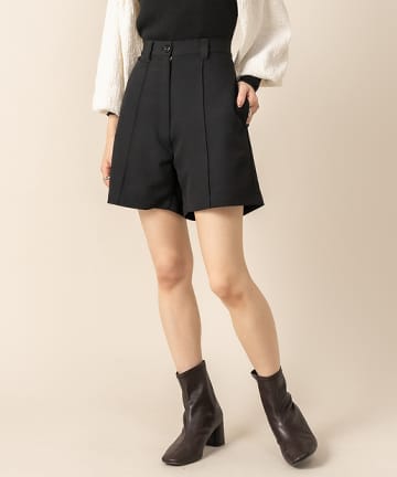 [mline]ピンタック美脚ショートパンツ