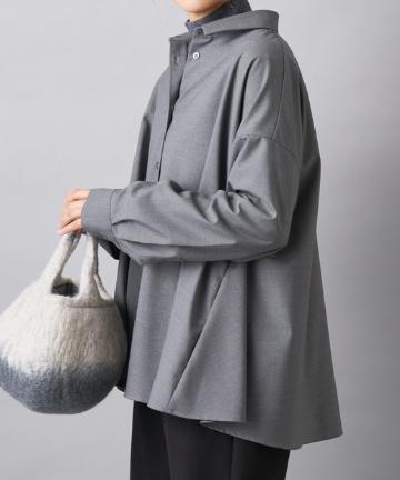 【Du noir】BOXシルエットブラウス