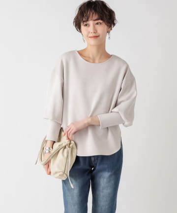 ここでしか手に入らない！【WEB限定・手洗い可】ベロアカットソー