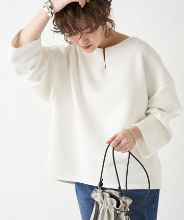 ここでしか手に入らない！【WEB限定・手洗い可】ダンボールニットプルオーバー