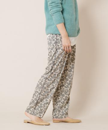 ペイズリープリントパンツ