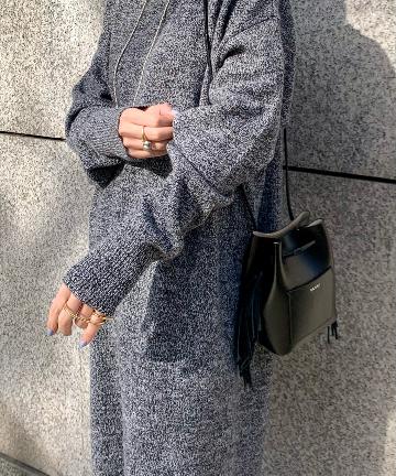 SHEPHERDニットワンピース