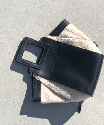 WEB限定　loti ボアジップWAYミニバッグ
