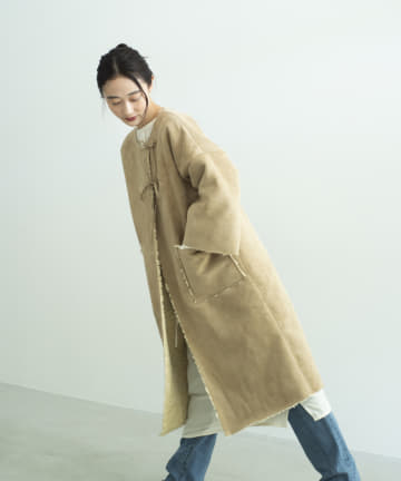 ＊ONEME　Reversible Mouton Coat