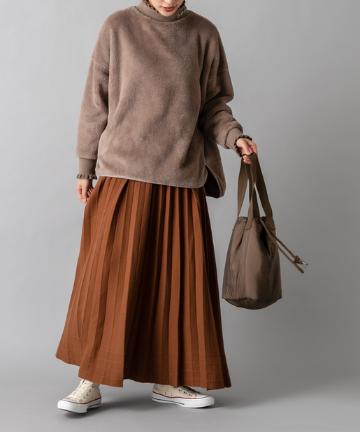 ニットプリーツスカート