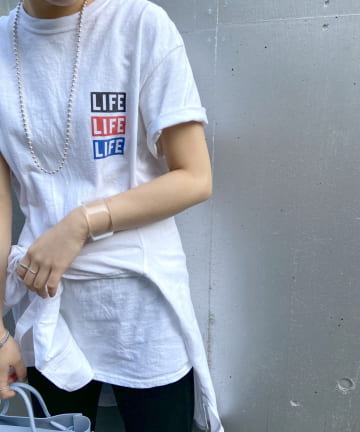 【WEB限定】“LIFE” フォトTee02