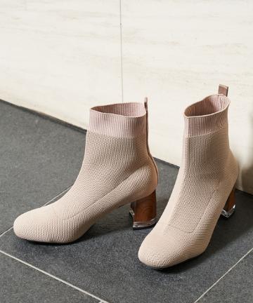 【minia】ニットブーツ