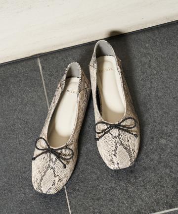 【minia】スクエアバレエシューズ