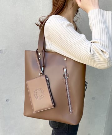 WEB限定　loti ポーチ付きトートバッグ 【動画あり】