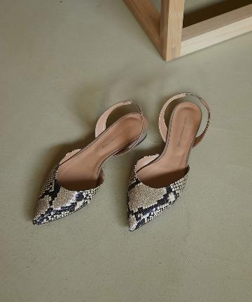 ポインテッドスリングバック