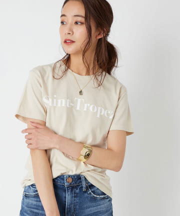 【洗える・FLAVER TEE】SAINT-TROPEZ Tシャツ