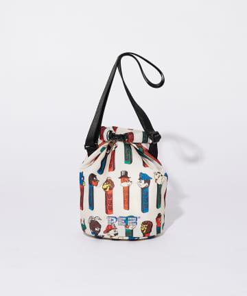 【PEZ（ペッツ）×ear】筒形ポシェット BURLAP OUTFITTER