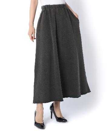 スウェットロングスカート