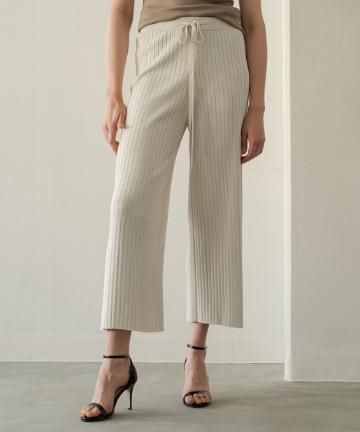 【TICCA/ティッカ】ニットリブパンツ